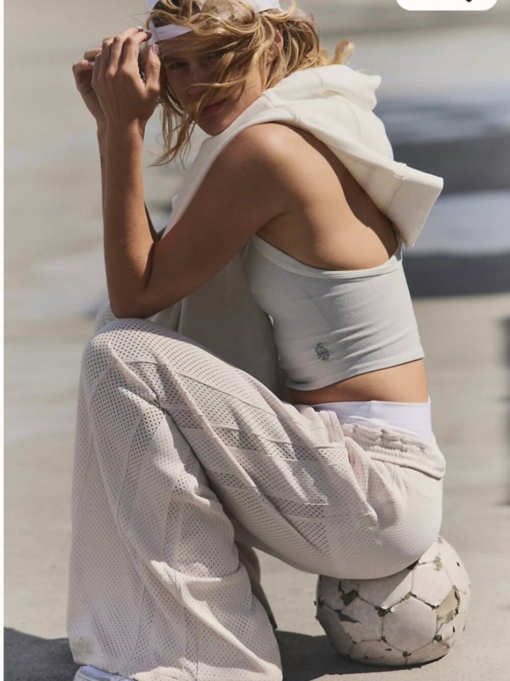 Free People FP Movement Overtime Mesh Pants - Picture 2 of 8
